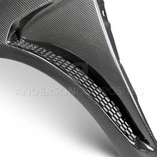 Load image into Gallery viewer, Anderson Composites 2016-2018 Ford Focus RS Carbon Fiber Fenders (Pair) - AC-FF16FDFO-GR