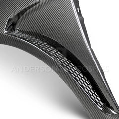 Anderson Composites 2016-2018 Ford Focus RS Carbon Fiber Fenders (Pair) - AC-FF16FDFO-GR