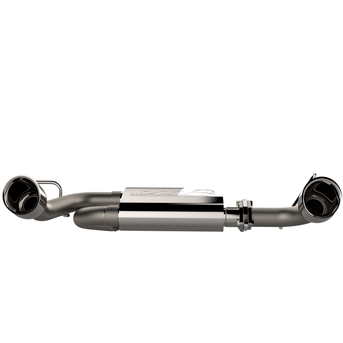 QTP 2007-2018 Jeep Wrangler JK Screamer Axle Back - 425007 QTP