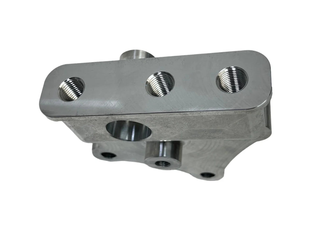 Precision Works K20C1 FK8 Type R Block Bracket - PW-EM-BLOCK-FK8