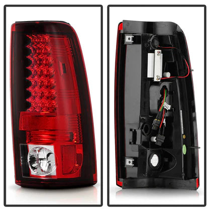 Spyder Chevy Silverado 1500 03-06 (Not Fit Stepside)LED Tail Lights Red Clear ALT-YD-CS03-LED-RC