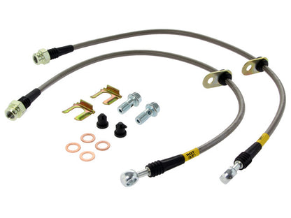 StopTech Front Stainless Steel Brake Lines for 2013-16 Scion FR-S / 2013-18 Subaru BRZ - 950.44034 Stoptech