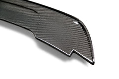 Anderson Composites 2015 - 2023 Mustang Carbon Fiber Track Pack Style Spoiler With Adjustable Wicker Bill - AC-RS15FDMU-ST