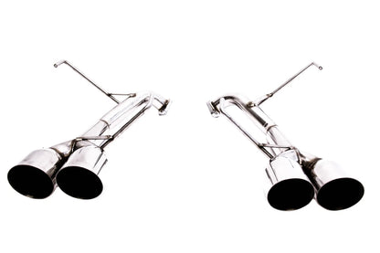 PLM Subaru WRX & STi Sedans 2011-14 Axle-Back Exhaust Muffler Deletes (Polished) - PLM-SUB-TKP-DUAL-2011-PO