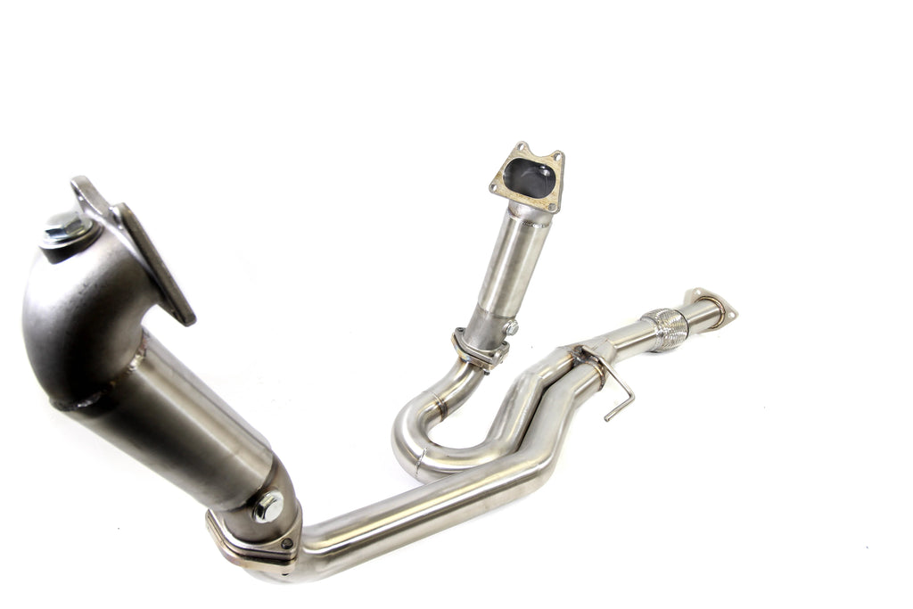 PLM Primary Catalytic Converters PCD & J-Pipe Acura TL 2004-2008 Combo - PLM-PCD-V6-0408-J-PIPE-CAT