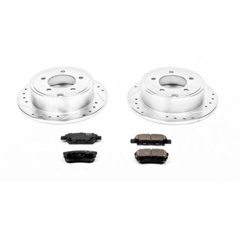 Power Stop 11-14 Chrysler 200 Rear Z23 Evolution Sport Brake Kit PowerStop