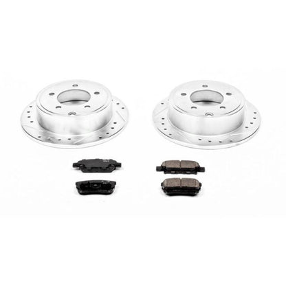 Power Stop 11-14 Chrysler 200 Rear Z23 Evolution Sport Brake Kit PowerStop