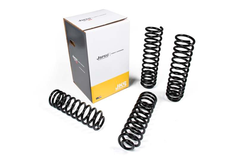 JKS Dual Rate 2.5" Lift Coil Spring Set Jeep Wrangler JK 4-Door 2007-2014 JKS Manufacturing