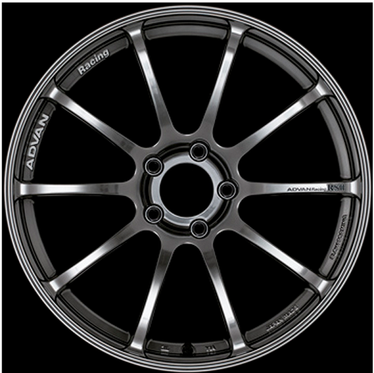 ADVAN Racing GT for Porsche 18x8.5 +50 5x130 Wheel - Racing Gold Metallic - YAQ8H50PZP