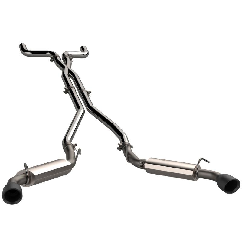 QTP 10-13 Chevrolet Camaro SS 6.2L 304SS AR3 Cat-Back Exhaust w/4.5in Black Tips QTP