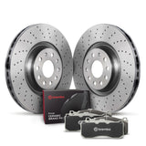 Brembo OE 00-05 Audi TT Quattro Rear Disc Brake Kit