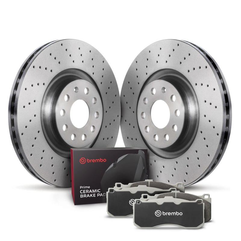 Brembo OE 15-20 Audi A3/22-23 A3/15-20 A3 Quattro/22-23 A3 Quattro Front Disc Brake Kit Brembo OE