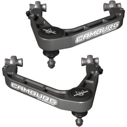 Camburg 19-25 Chevy/GMC 1500 2WD/4WD KINETIK V2 Performance Billet X-Joint XL Upper Arms - Gray