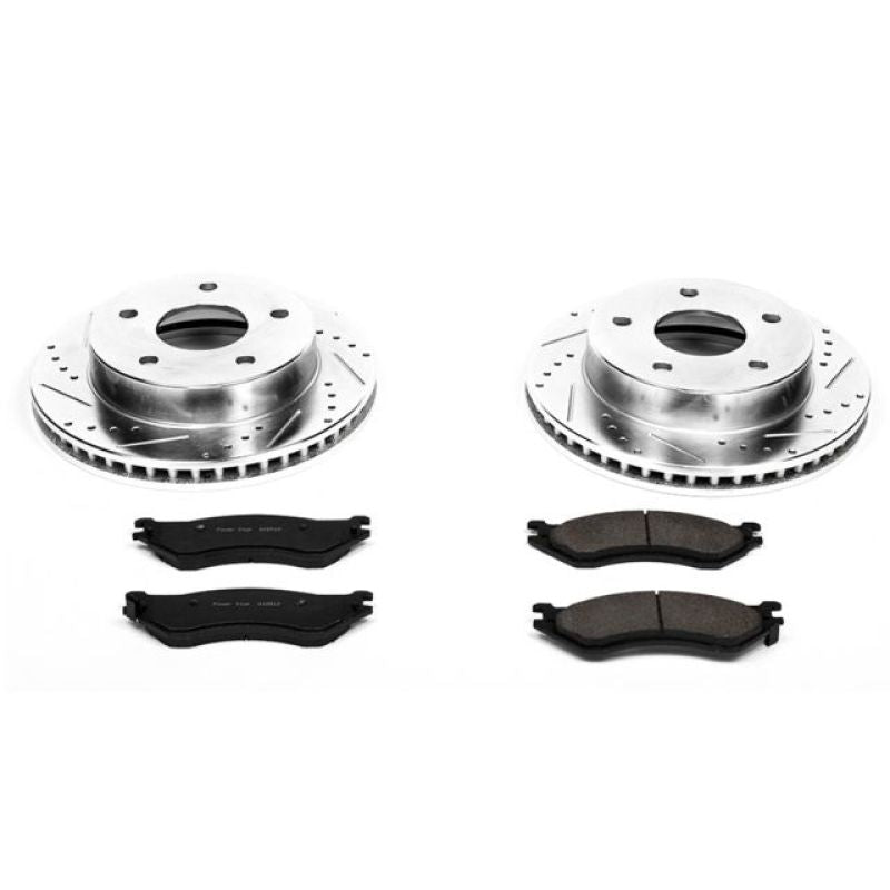 Power Stop 00-01 Dodge Ram 1500 Front Z23 Evolution Sport Brake Kit PowerStop