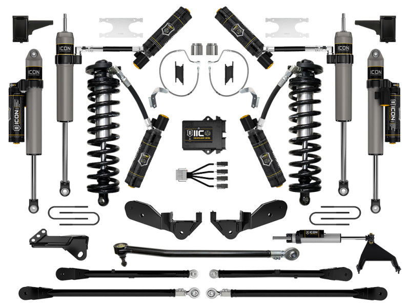 ICON 2023 Ford F250/F350 4-5.5in Stage 9 Coilover Conversion System