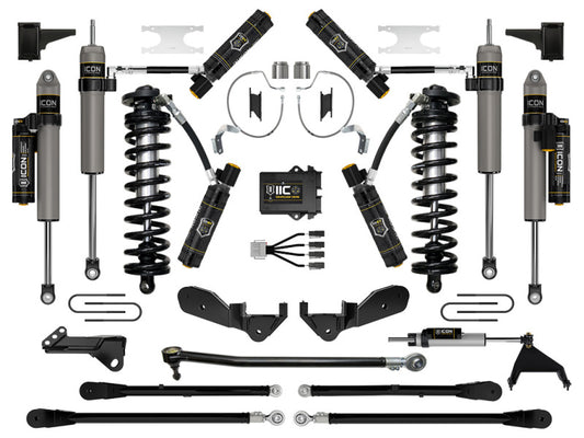 ICON 2023 Ford F250/F350 4-5.5in Stage 9 Coilover Conversion System
