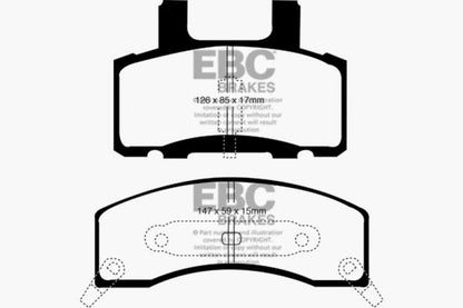 EBC Ultimax2 Front Brake Pads - UD370 EBC