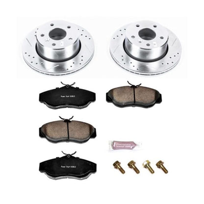 Power Stop 99-04 Land Rover Discovery Front Z23 Evolution Sport Brake Kit PowerStop