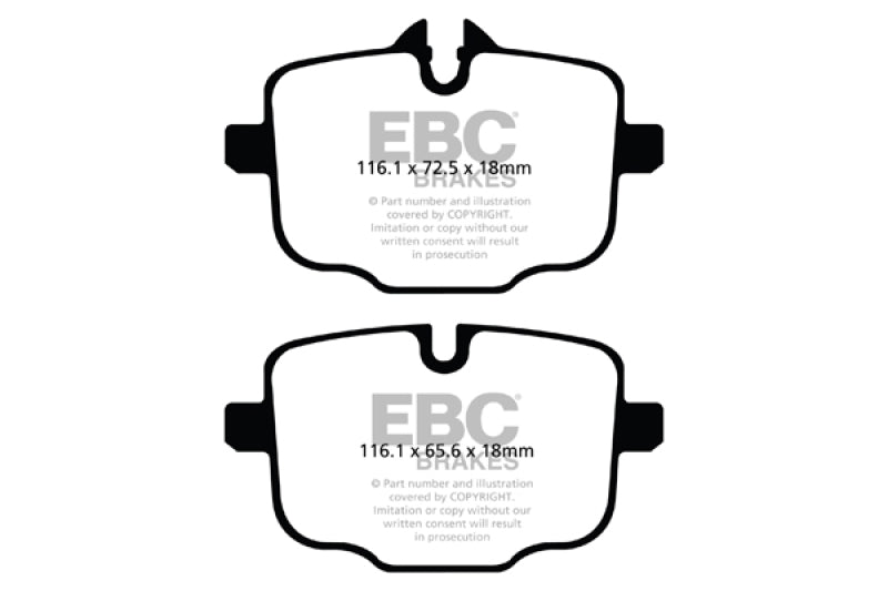 EBC GreenStuff Rear Brake Pads - DP22089 EBC