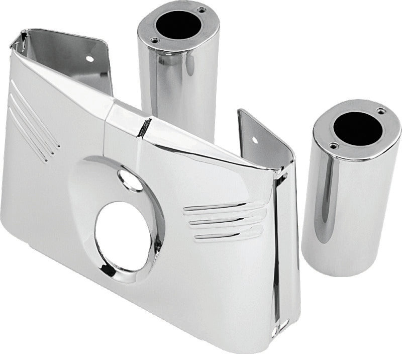 Bikers Choice 86-08 FLSTChrome 5 Piece Fork Cover Kit - 491362