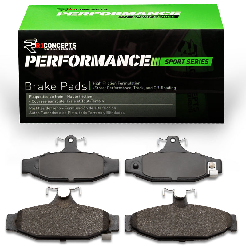 R1 Rear Performance Brake Pads 1985-1997 Chevrolet/Pontiac - 2115-0413-00
