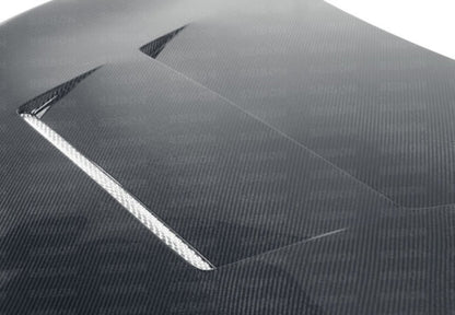 Seibon HD1213SCNFRS-DV Carbon Fiber DV-Style Hood for 2013–2020 Scion FR-S, Toyota 86 & Subaru BRZ