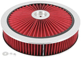 Spectre ExtraFlow HPR Air Cleaner Assembly 14in. x 3in. - Red