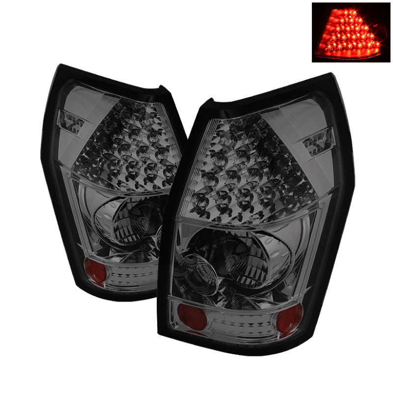 Spyder Dodge Magnum 05-08 LED Tail Lights Smoke ALT-YD-DMAG05-LED-SM SPYDER