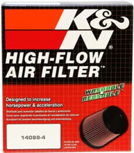 Load image into Gallery viewer, K&amp;N Universal Clamp-On Air Filter 4in FLG / 6-1/2in B / 4-1/2in T / 6in H