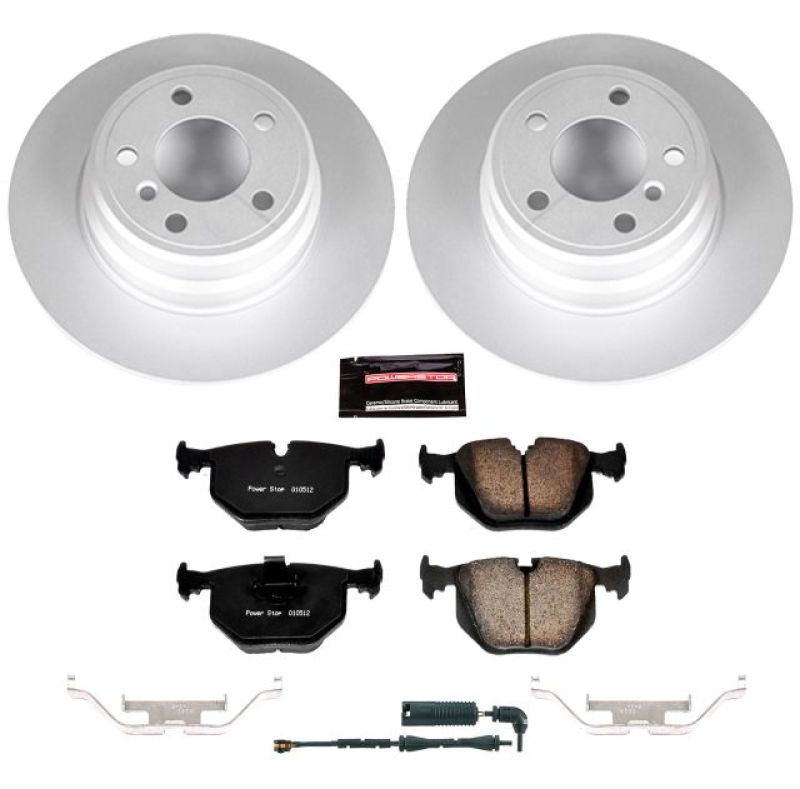 Power Stop 00-06 BMW X5 Rear Z23 Evolution Sport Coated Brake Kit PowerStop