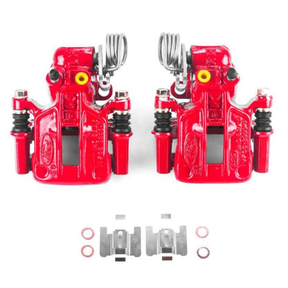 Power Stop 93-07 Ford Taurus Rear Red Calipers w/Brackets - Pair PowerStop