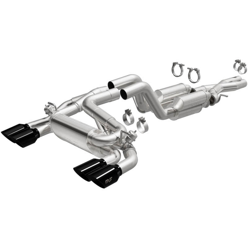 MagnaFlow 21-22 Jeep Wrangler V8 6.4L Street Series Cat-Back Exhaust w/ Black Tips Magnaflow