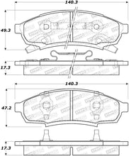 Load image into Gallery viewer, StopTech Premium Ceramic Brake Pads - 308.03760