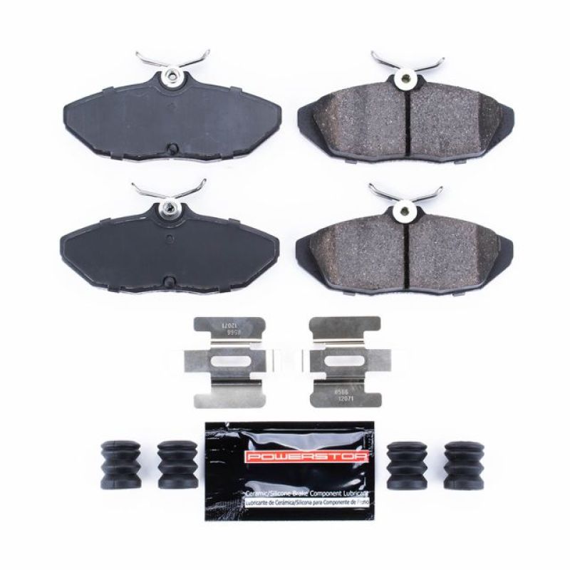 Power Stop 01-02 Dodge Viper Rear Z23 Evolution Sport Brake Pads w/Hardware PowerStop