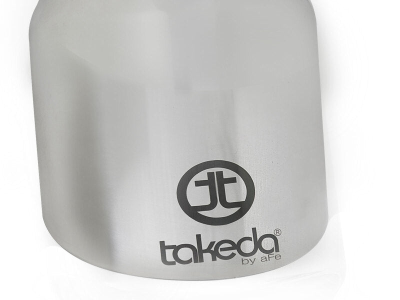 afe Takeda Universal Exhaust Tip 2-1/2 IN Inlet x 4 IN Outlet x 6 IN L