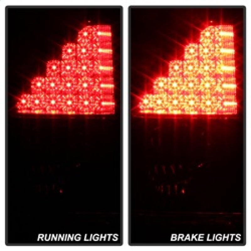 Spyder Dodge Magnum 05-08 LED Tail Lights Black ALT-YD-DMAG05-LED-BK SPYDER