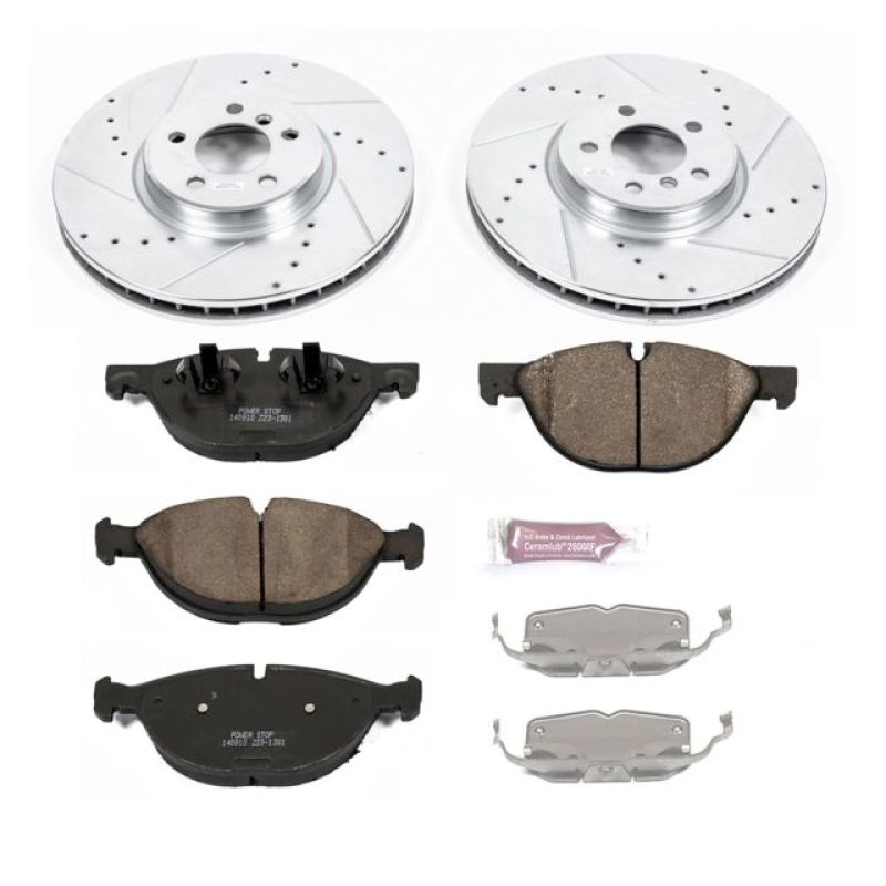 Power Stop 11-18 BMW X5 Front Z23 Evolution Sport Brake Kit PowerStop
