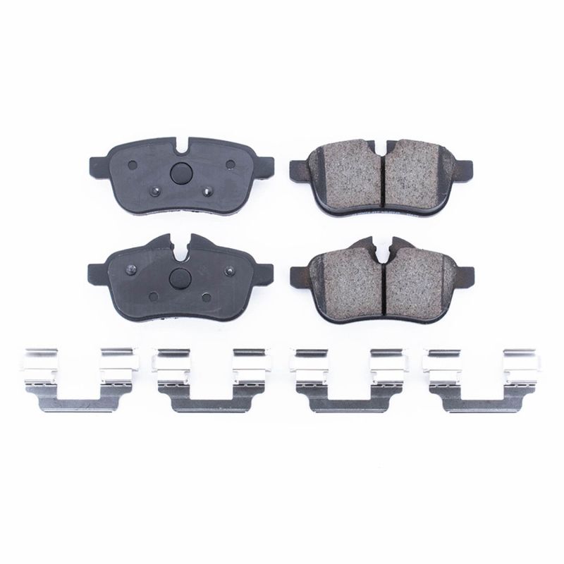 Power Stop 09-16 BMW Z4 Rear Z17 Evolution Ceramic Brake Pads w/Hardware PowerStop