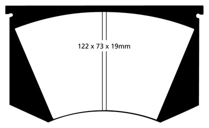 EBC RedStuff Front Brake Pads - DP3223C EBC