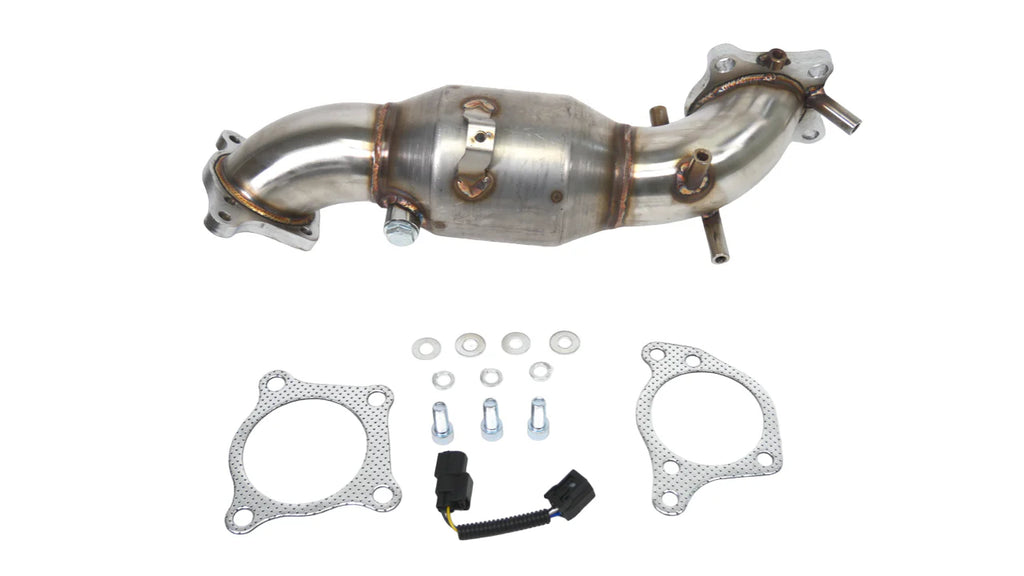 PLM Power Driven 2022+ Honda Civic 1.5T / 23+ Acura Integra Turbo Downpipe - PLM-HFE-DP-CAT