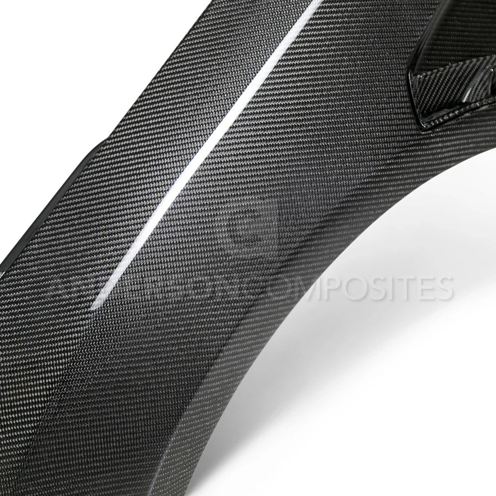 Anderson Composites 16-18 Ford Focus RS Carbon Fiber Fenders AC-FF16FDFO-GR