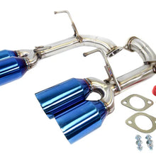 Load image into Gallery viewer, PLM Subaru WRX &amp; STI 2015-2021 Axle-Back Exhaust Muffler Deletes V2 (Blue) - PLM-SUB-TKP-DUAL-2015-2-BLUE