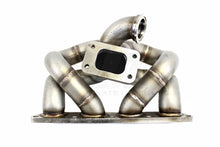 Load image into Gallery viewer, PLM Power Driven T3 Ramhorn Turbo Manifold A/C &amp; P/S Compatible B-Series B16 B18 B20 - PLM-B-TM-AC