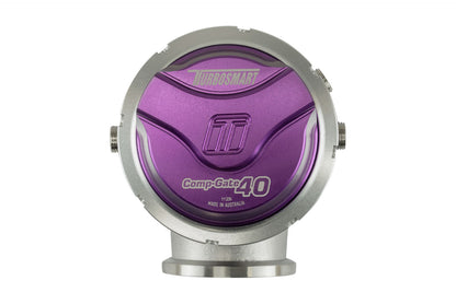 Turbosmart GenV CompGate40 14psi External Wastegate (Purple) - TS-0552-1013 Turbosmart