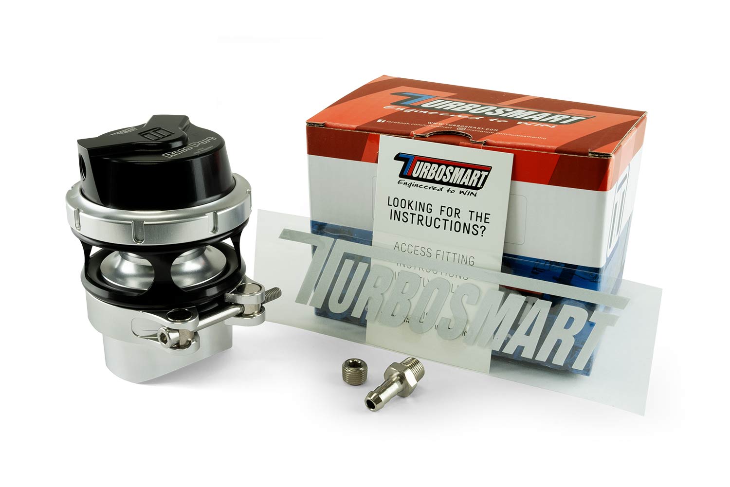 Turbosmart GenV RacePort Blow Off Valve (Black) - TS-0204-1132 Turbosmart