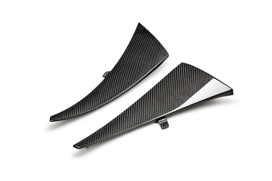 Anderson Composites 2014 - 2019 Corvette C7 Carbon Fiber Front Mud Guards - AC-FMG14CHC7-OE
