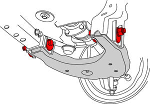 SPC Performance Tundra / Sequoia CAM Bolt Kit 25445 SPC Performance