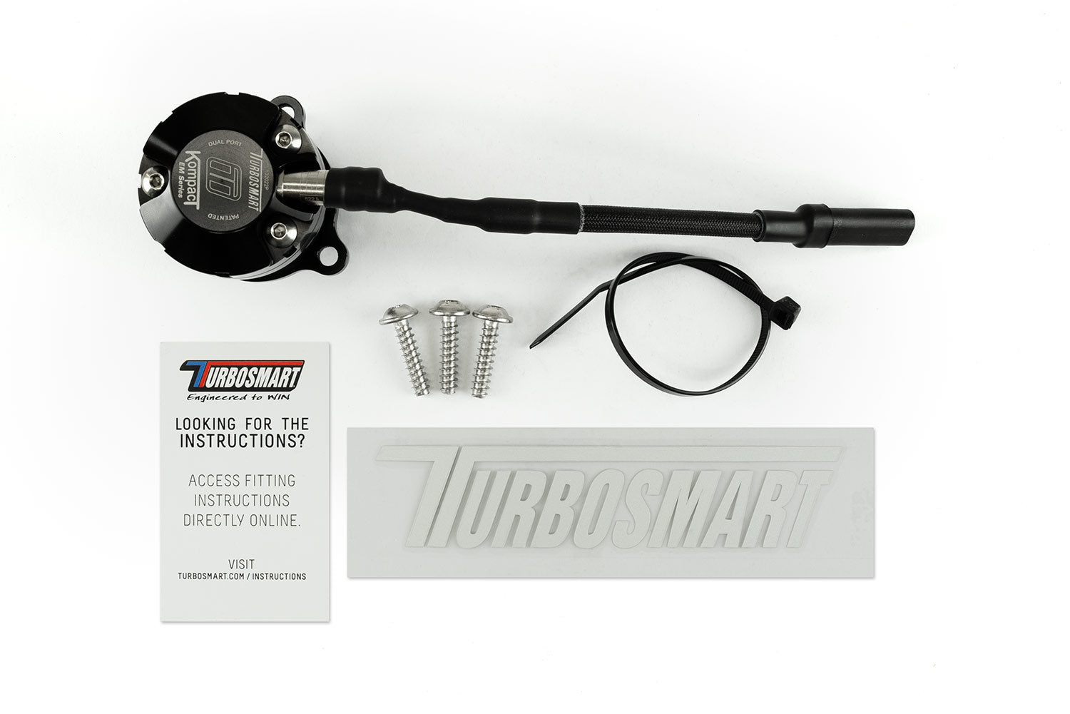 Turbosmart Kompact EM Blow Off Valve VR13 Dual Port - TS-0223-1096 Turbosmart