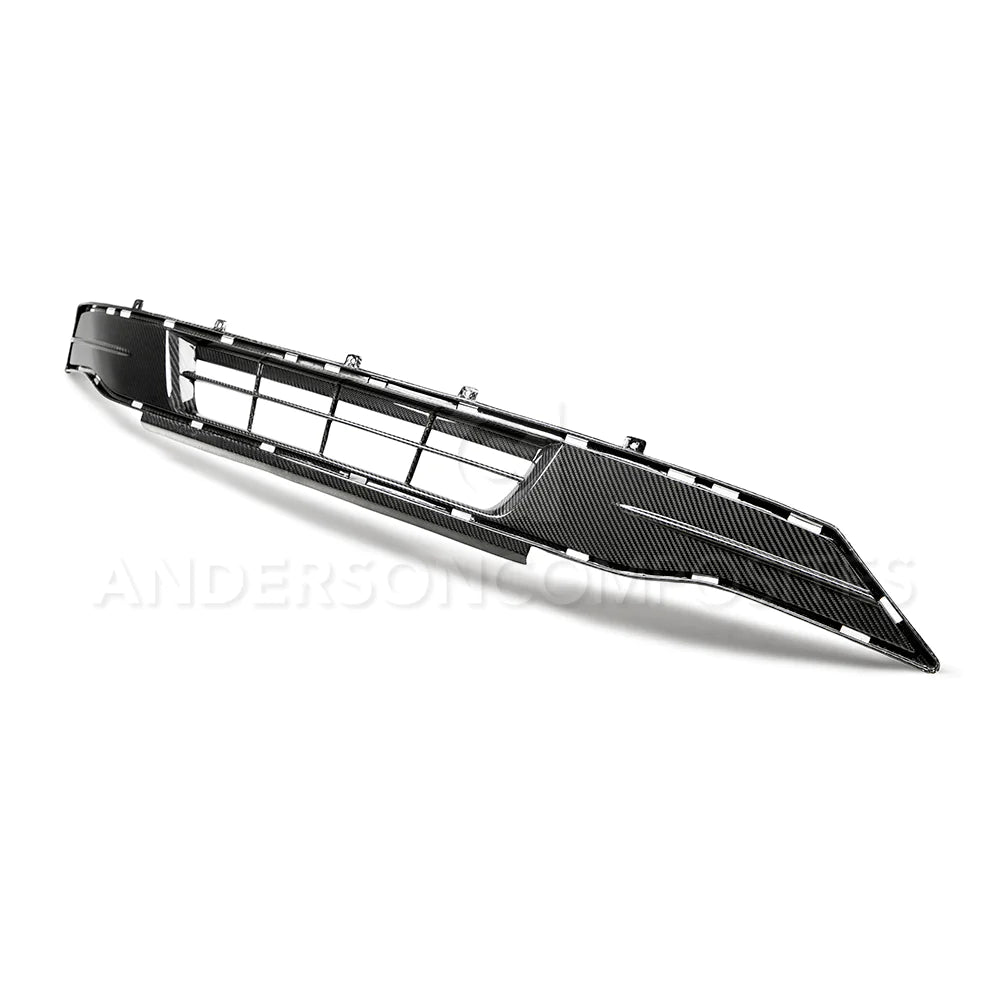 Anderson Composites 2018 - 2023 Ford Mustang Carbon Fiber Lower Grille - AC-LG18FDMU