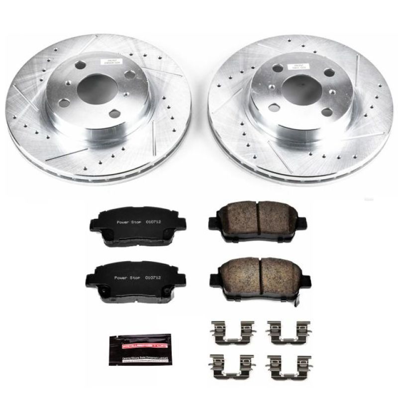 Power Stop 01-03 Toyota Prius Front Z23 Evolution Sport Brake Kit